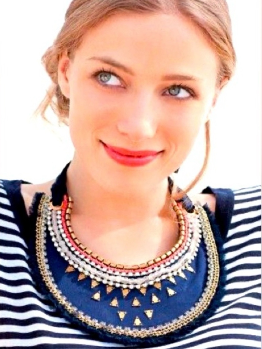 Stella & Dot Festival Til Dawn Satin Ribbon Necklace